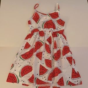 Girl Adorable Watermelon Sun Dress